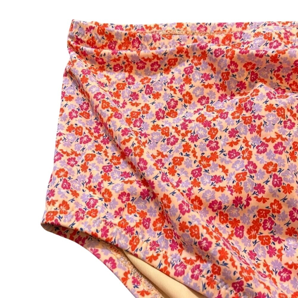 Amazon Essentials Women's High-Waist Bikini‎ Bottoms. Floral. Size 5X - Picture 2 of 5